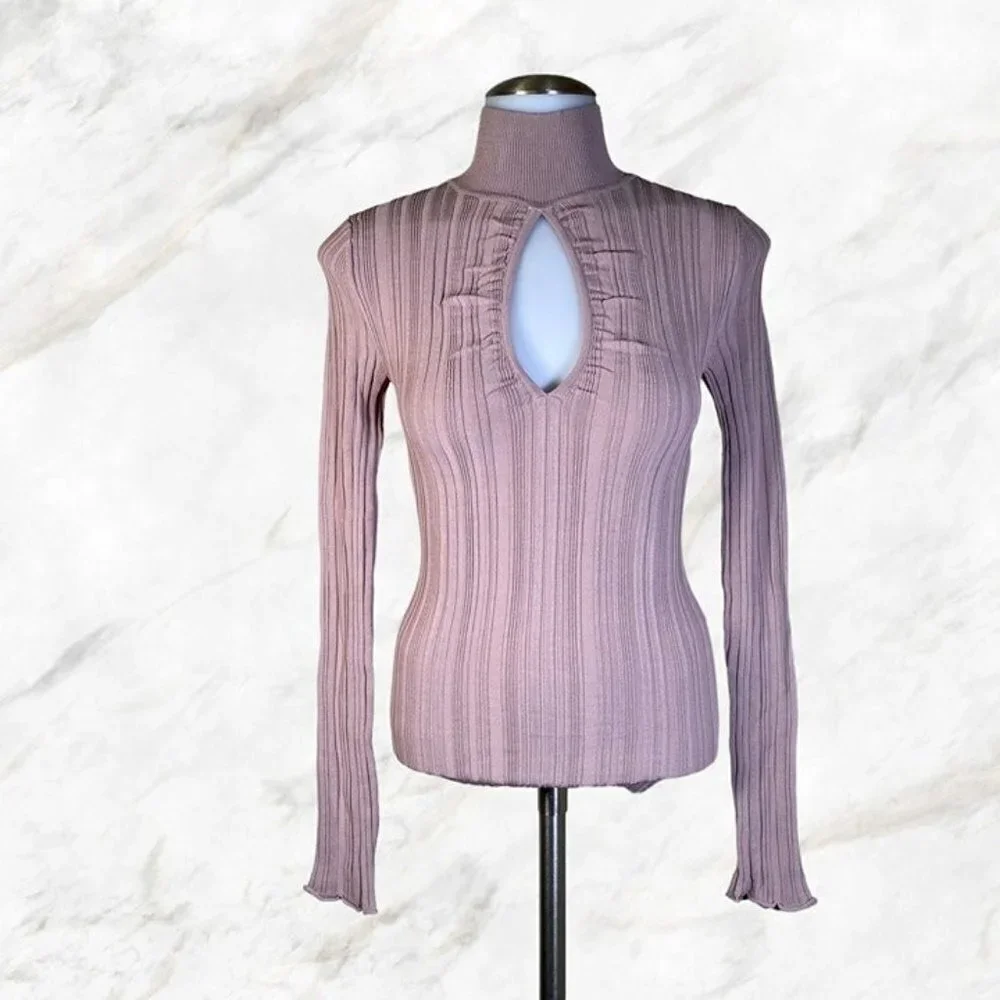 L'Academie Delphi Turtleneck - Ash